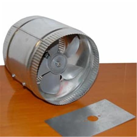 Eat-In 12 in. Duct Booster - 910 CFM - Silver EA2516620